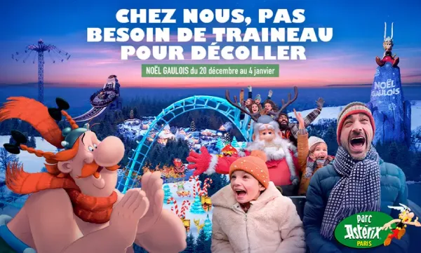 billets moins chers Parc Astérix Noël Gaulois 2025 billets moins chers Parc Astérix Noël Gaulois 2025
