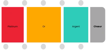 catégorie places Luminiscence Paris Saint Eustache