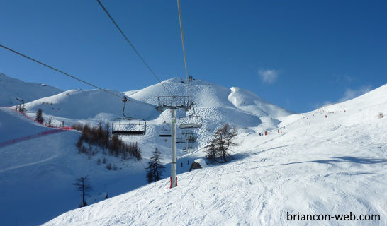 hauteur de neige enneigement serre chevalier montgenevre puy saint vincent
