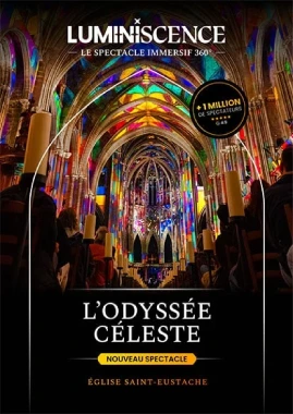 spectacle Luminiscence Paris 2026 église saint-eustache